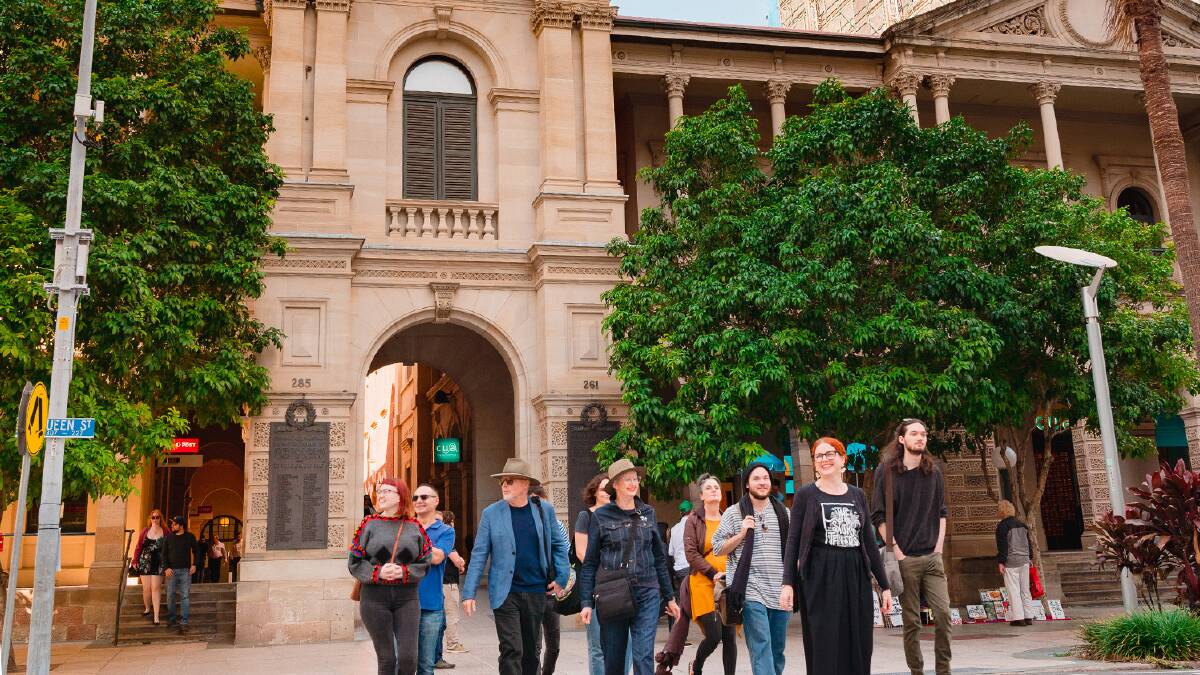 NEW KID ON THE BLOCK: Brisbane City Walking Tour: Past and Present is the latest addition to Museum of Brisbane's popular walking tours program.