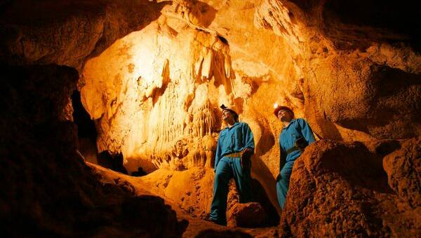 CAVE NEW WORLD: Explore the spectacular limestone network of Capricorn caves. Photo courtesy of Capricorn Enterprise.