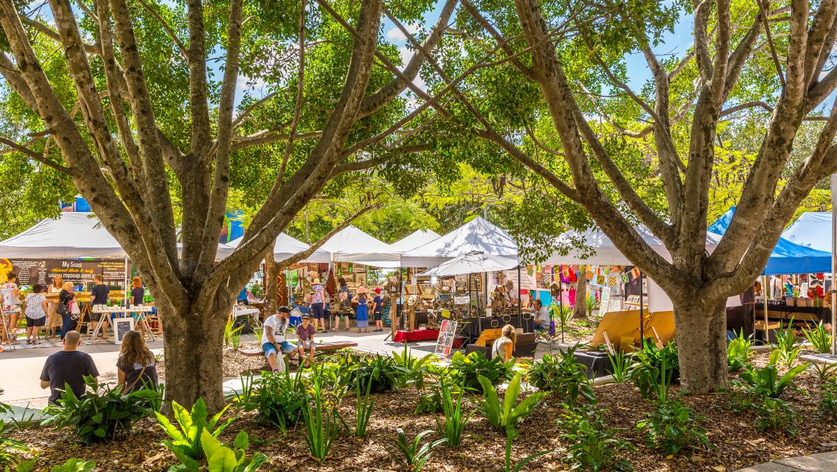 FROM LITTLE THINGS: The Eumundi Markets have grown from a tiny market featuring three stalls to the most attended regular event on the Sunshine Coast.
