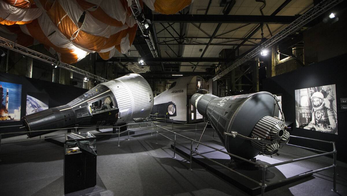READY FOR TAKE OFF: The exhibition will feature full scale replicas of the Gemini and Mercury spacecrafts.