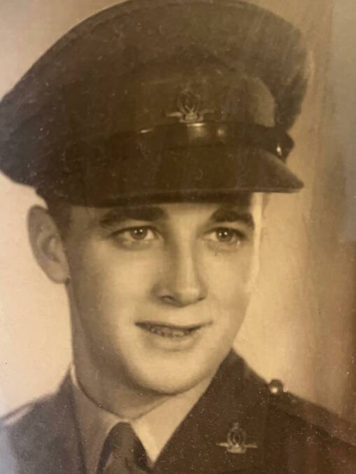 Colin Goyne after graduation from Royal Military College Duntroon in 1953. Picture supplied