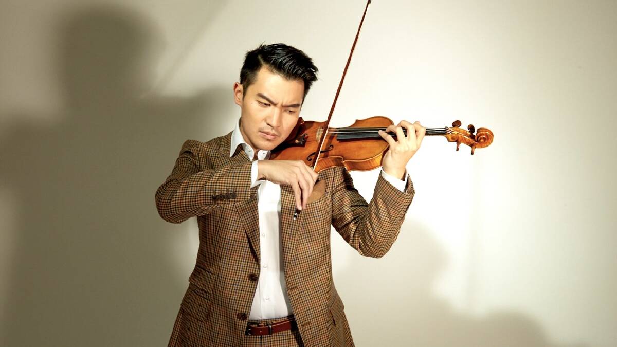 Violinist Ray Chen will join the orchestra for two special concerts. Photo: John Mac