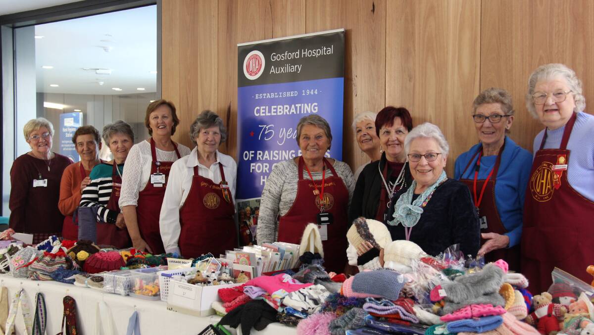 MILESTONE: Gosford Hospital Auxiliary recently celebrated its 75th anniversary.