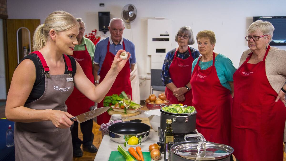 POT STARS: Jamie's Food Ministry will host cooking demonstrations throughout Australia this month.