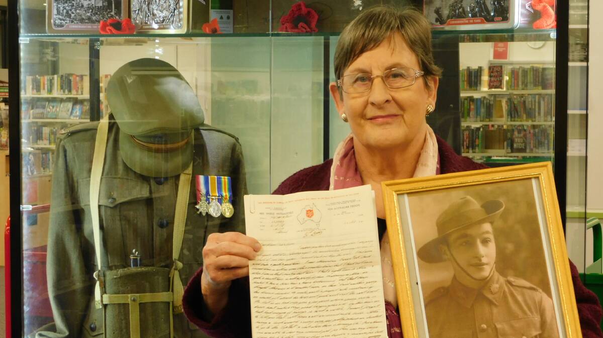 PROUD HISTORY: Sandra and Harold Bailey are enjoying the chance to learn about their family history through a deceased uncle's war letters.