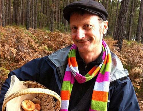 WHAT A FUNGHI: Join Diego Bonetto asa he forages for mushrooms at Oberon's Field to Forest Festival. Photo: TravMedia Australia