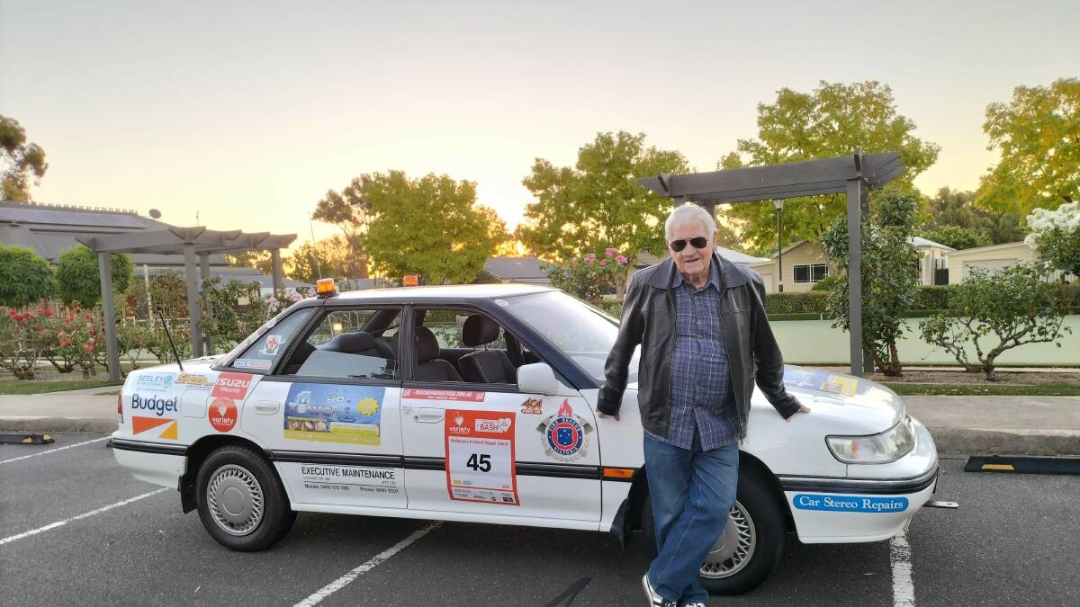 77 Year Old Terry Adair All Set For Variety Vic Bash The Senior 2259