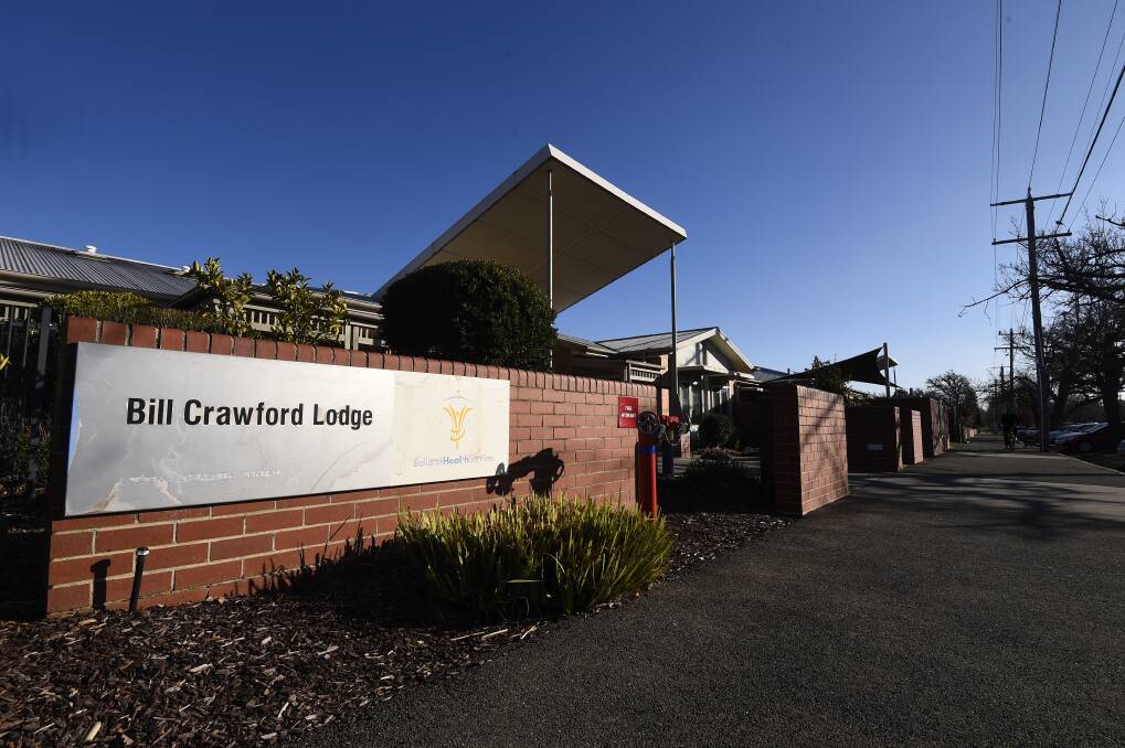 CARE: Visitor restrictions have tightened on all nine Ballarat Health Services' aged care facilities, including Bill Crawford Lodge. 