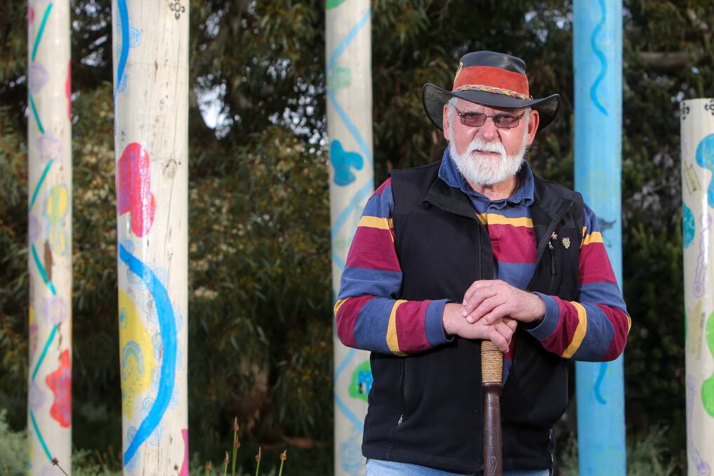 Proud: Warrnambool's Robert Lowe Senior has been recognised with an achievement award for his tireless community work. Picture: Rob Gunstone