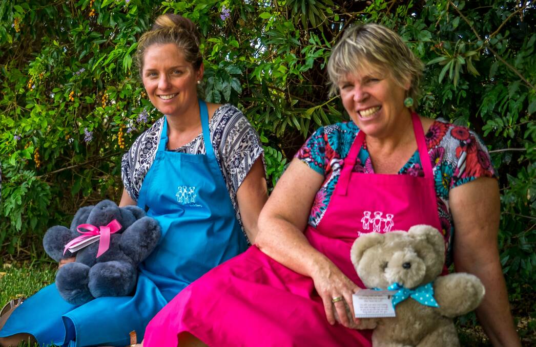 SOFT AND FLUFFY: And the owners of Tambo Teddies, Alison Shaw (left) and Tammy Johnson, are pretty nice, too.