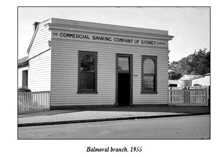 Balmoral CBC, where Kevin keen was the teller in 1955, aged 17. "Just me and the manager there," he said. Picture supplied