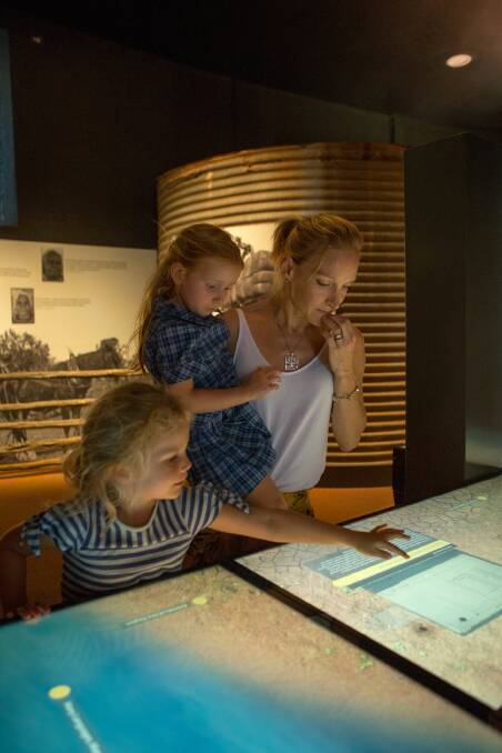 IMMERSIVE: The centre abounds with artifacts and stories for young and old alike.