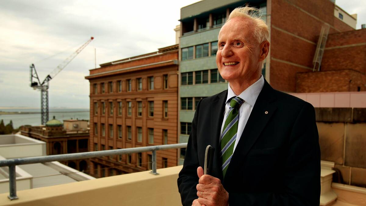 A GENTLEMAN AND A SCHOLAR: Ron McCallum is Emeritus Professor of Law at the University of Sydney, the first totally blind person to be appointed to a full professorship at any university in Australia. He has been chair of the UN Committee on the Rights of Persons with Disability and received a Centenary Medal for his work.