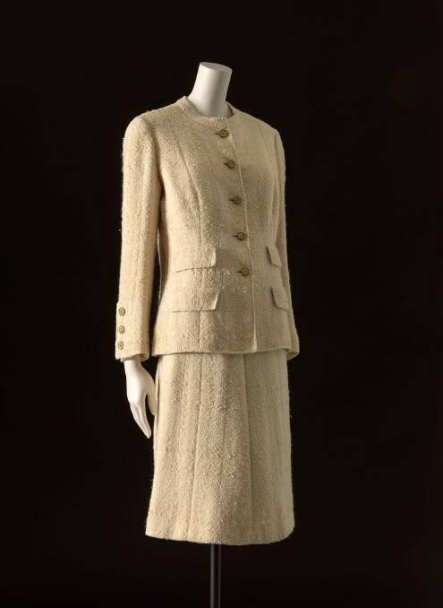 TIMELESS: An iconic Chanel suit.