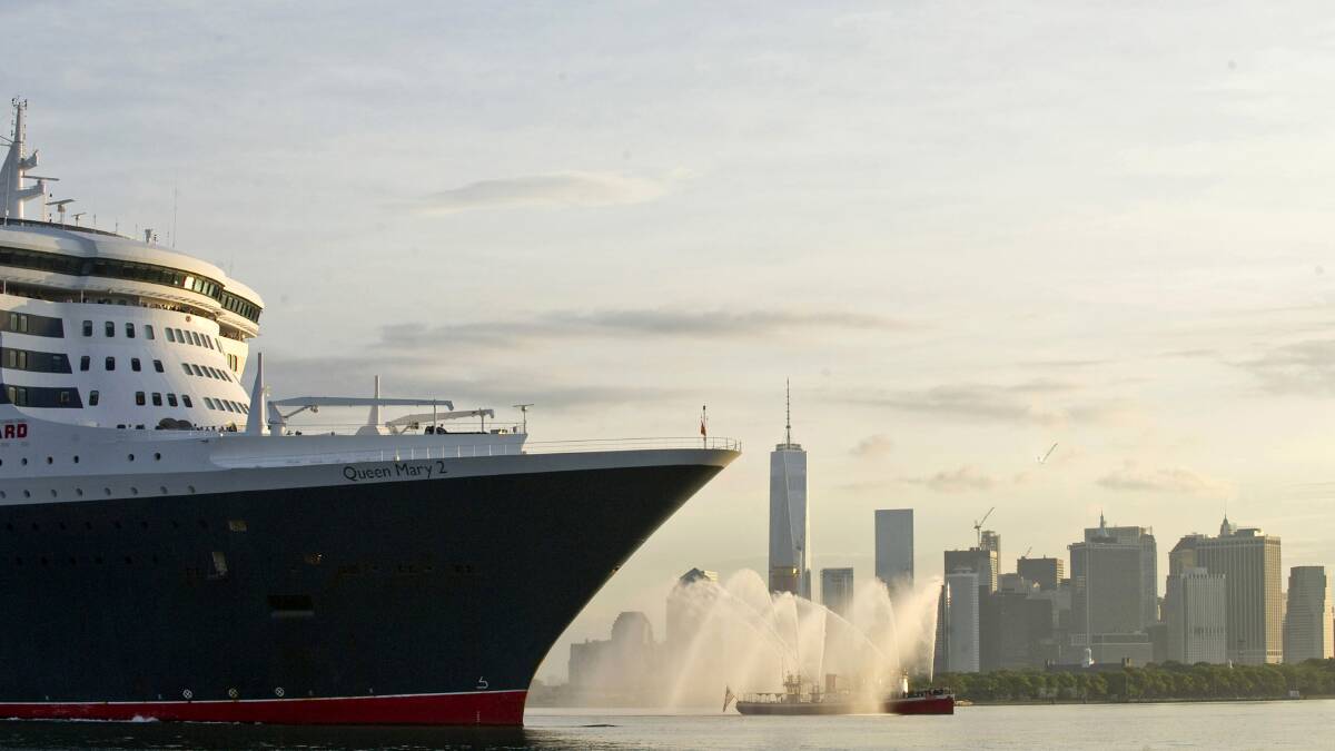 ONE WAY TO MAKE IT THERE: Sail into New York aboard Queen Mary 2