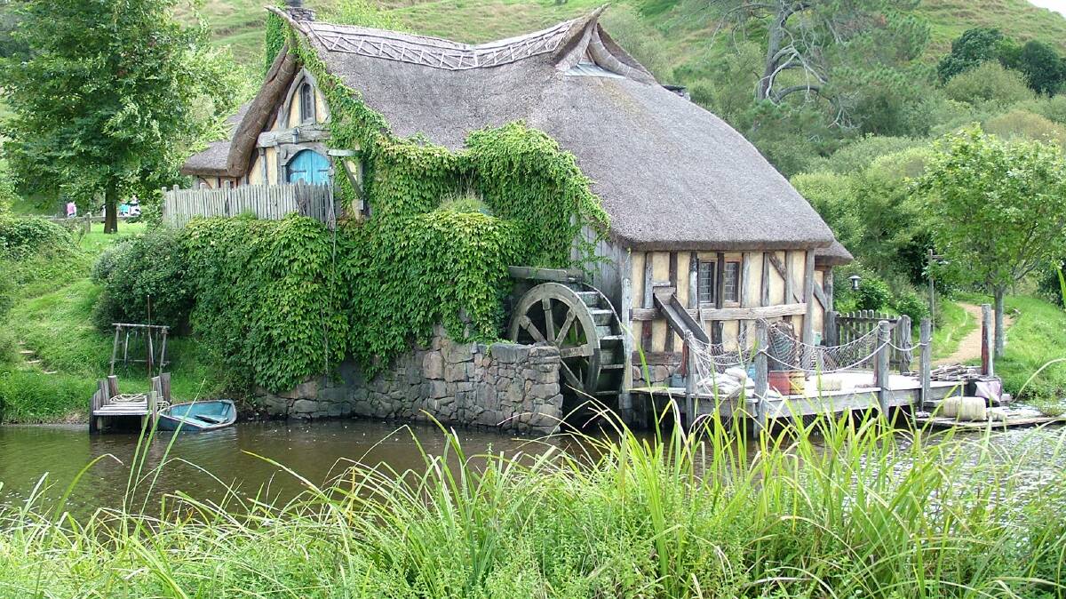 SCALED TO SIZE: The Hobbiton village mill