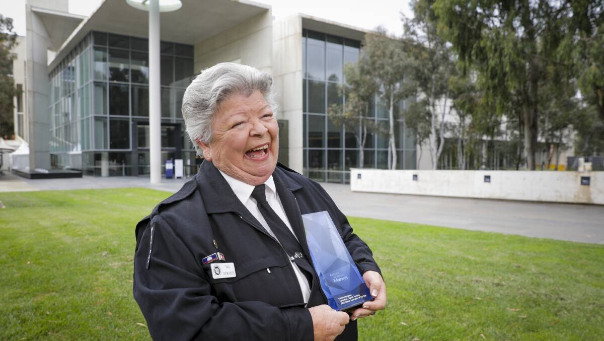 LOVES HER WORK: Val Dempsey has spent five decades with her beloved St John Ambulance. Photo: Salty Dingo