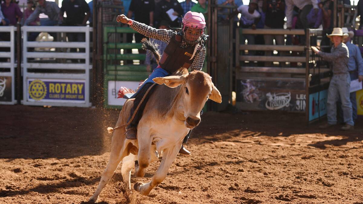 RIDE ON TIME: The annual rodeo at Mount Isa is a thrilling event that draws thousands of visitors from all over Australia.