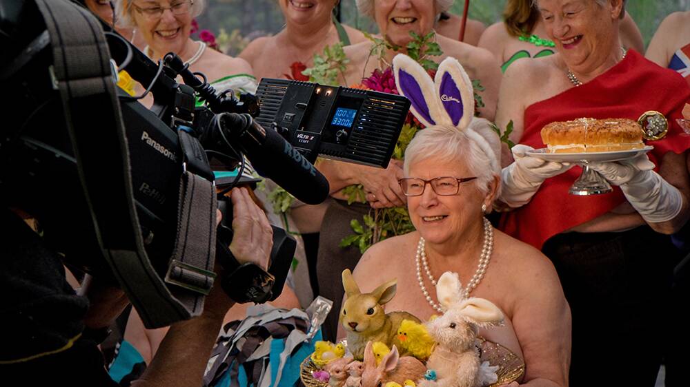 GO THE BUNNIES: Sunrise Seniors, by Suzanne Opitz, won the Seniors in Action prize last year.