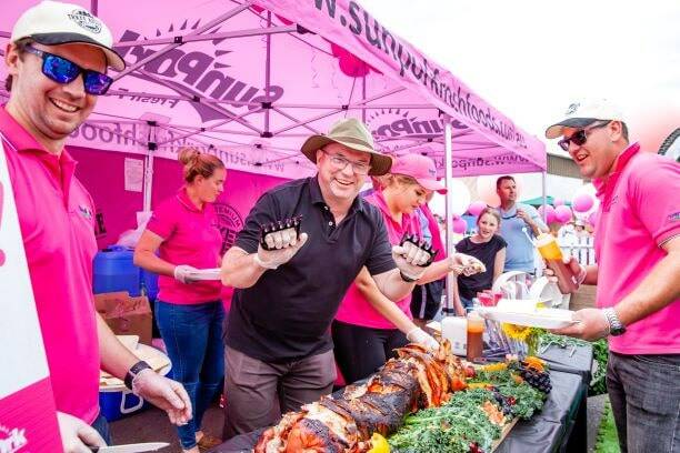 PIG IN: There will be plenty of tasty offerings at the festival.