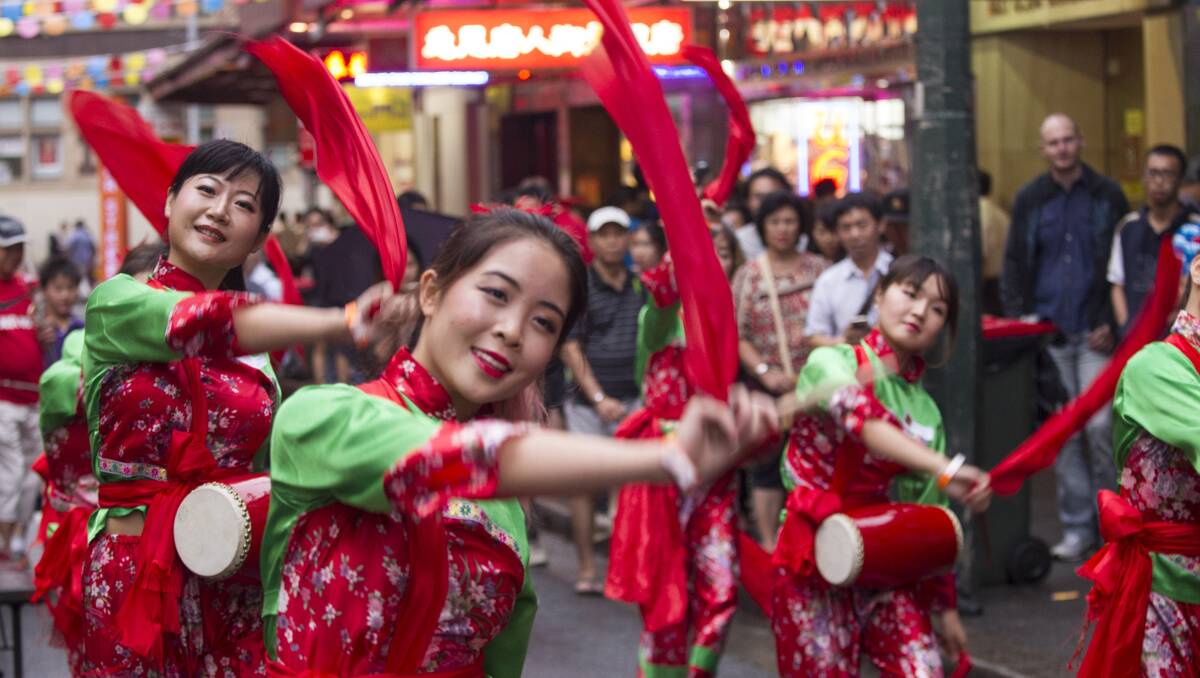 ON THE SPECTRUM: Red is a popular colour in Chinese culture, symbolising luck, joy, and happiness - and there will bit a lot of it around Sydney this month and next.