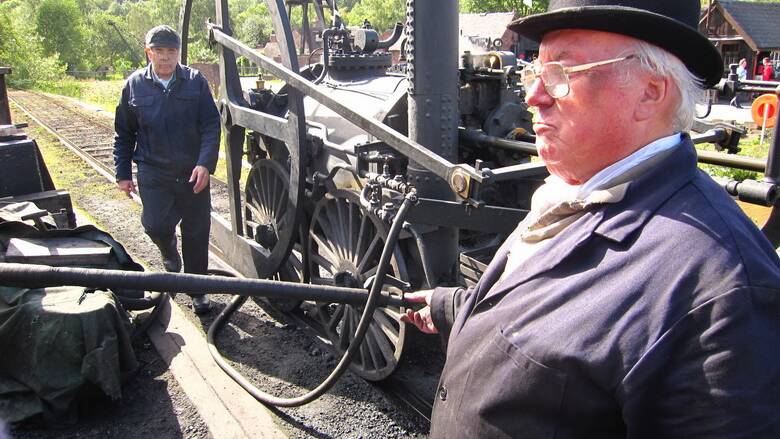 ALL ABOARD: The Dorset fair in the south of England is a magnet for steam buffs.
