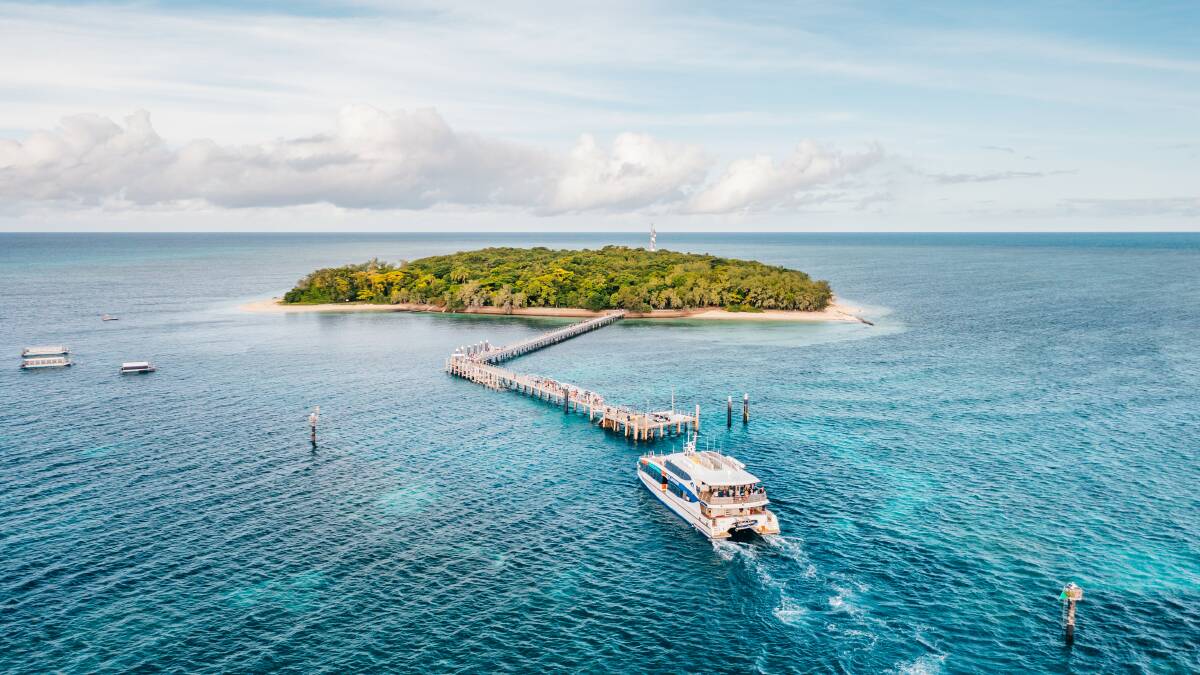 FOR STARTERS: Green Island, a soft adventure playground off the coast of Cairns, offers a perfect introduction to the reef.
