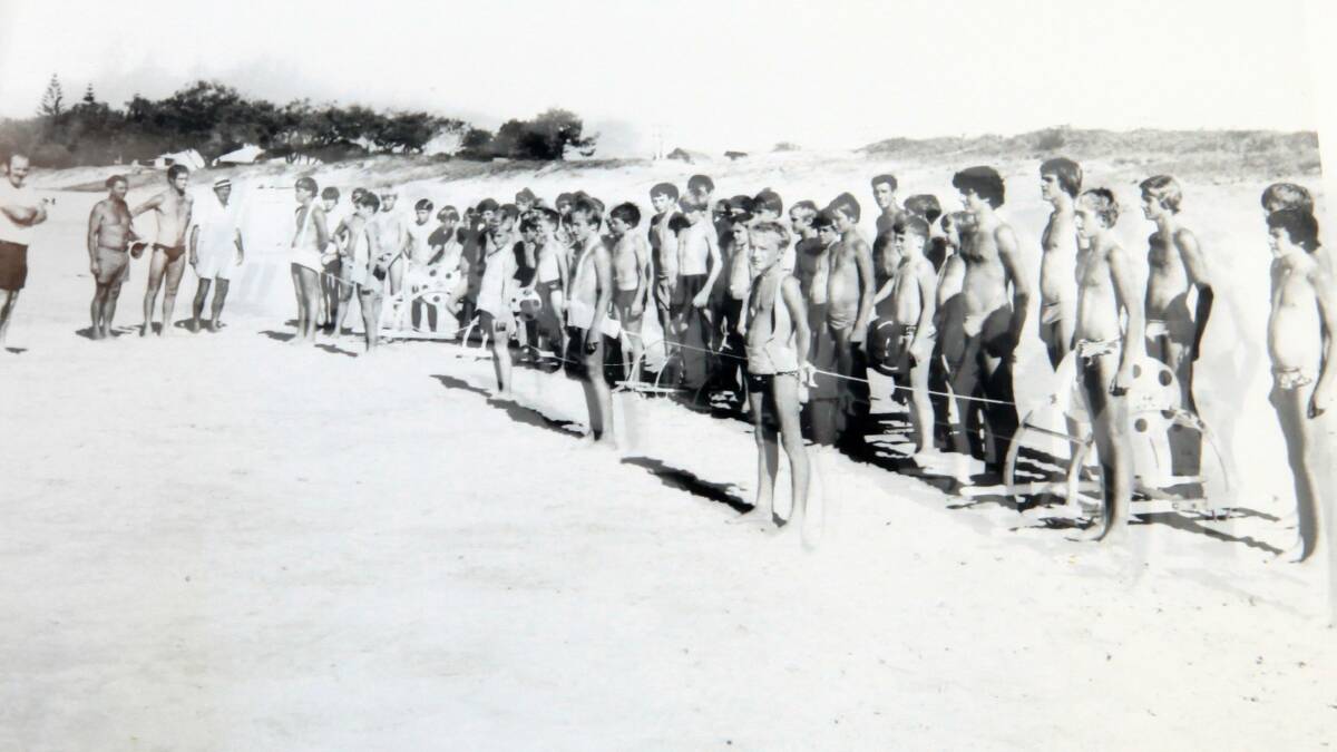The first nippers' camp in 1970-71.