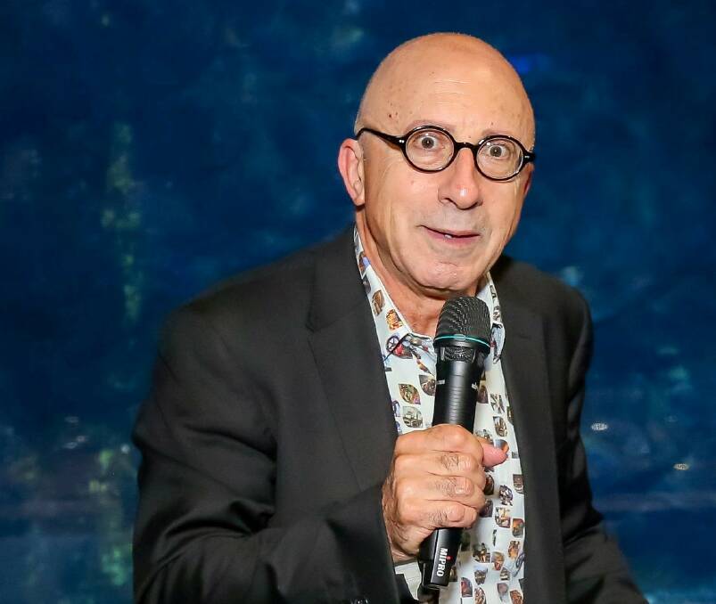 DOYEN OF DEADPAN: Jack Levi's comic career as Elliot Goblet has spanned 40-odd years and is still going strong: he has performed or been MC at more than 1600 corporate events. 