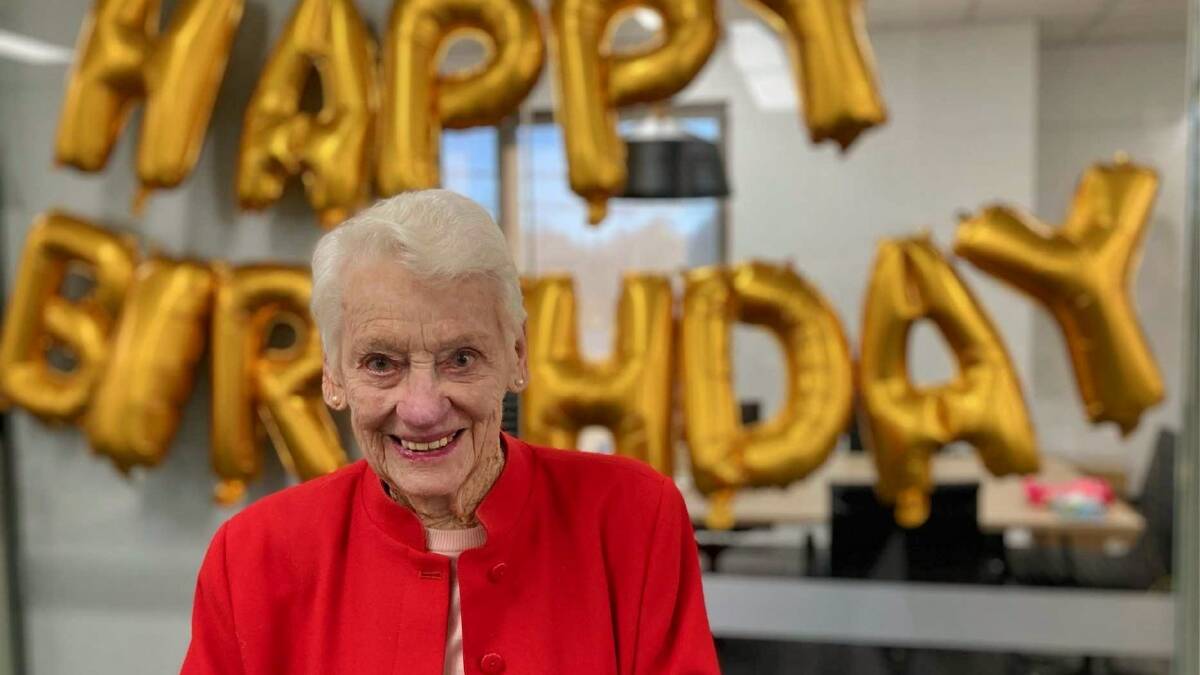 FIRST-HAND KNOWLEDGE: Margaret Tanner, who has glaucoma, recently celebrated her 101st birthday and two decades volunteering at Glaucoma Australia.