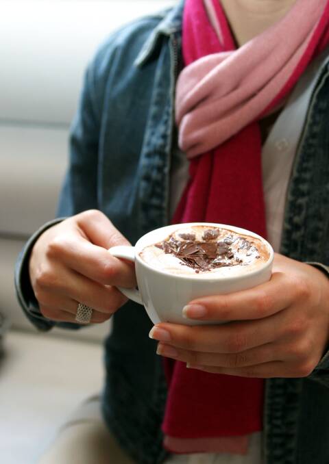 We can crave hot chocolate in winter.
