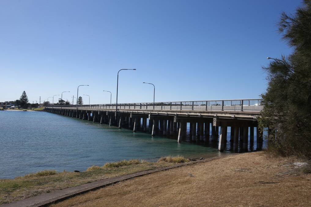 Crossing the Windang Bridge from Wollongong sees you leave a metropolitan area and enter regional NSW, according to the NSW government. Picture: Robert Peet