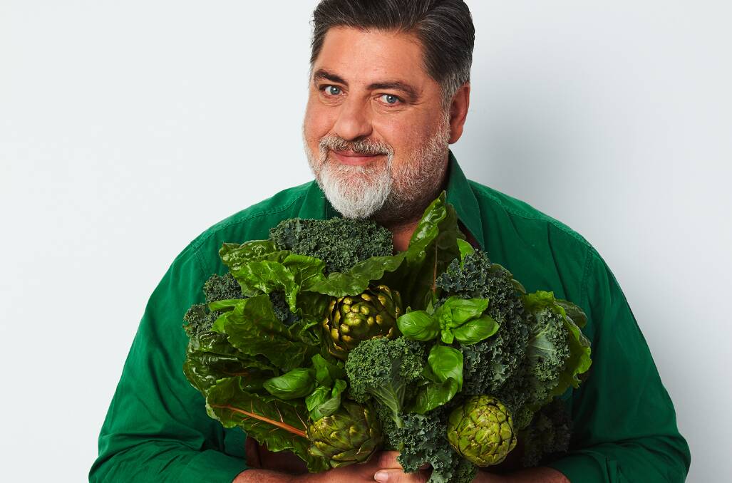 Matt Preston has fallen in love with vegetables. Picture: Mark Roper