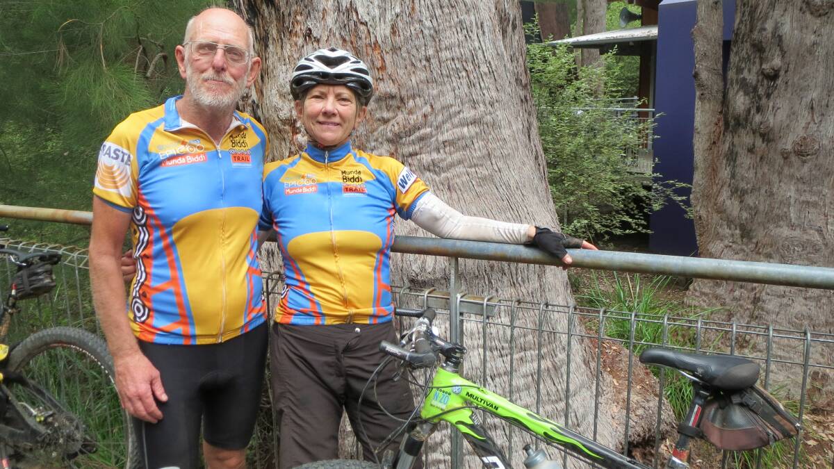 Pic caption: Keen cyclists Terry Dixon and Kay Pendlebury are looking forward to their next big adventure on wheels - The Great Kiwi Escape.