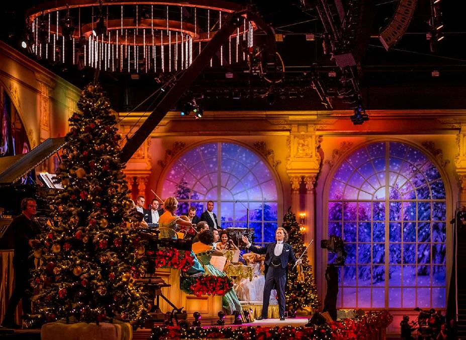 ARE RIEU A FAN?: Andre Rieu will welcome some special guests for his Christmas concert, which will be in cinemas on December 23.
