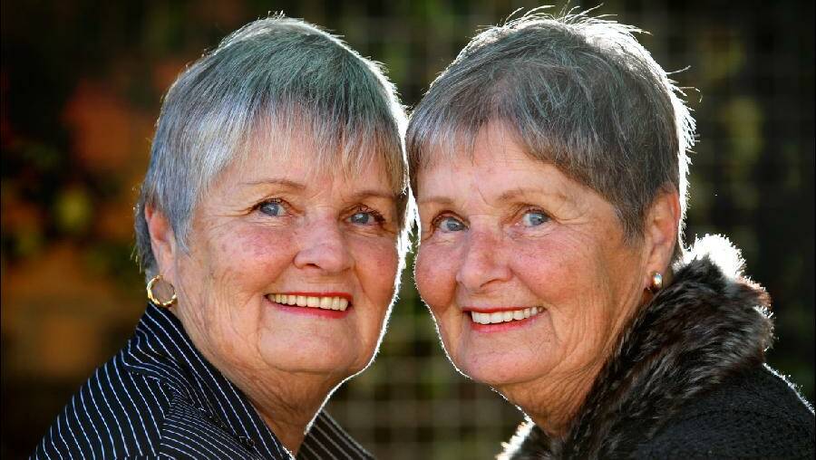 Older Australian Twins Study participants Barbara Setterfield and Kathleen Byrne.
