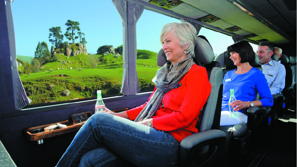 NEW ZEALAND IN STYLE: The ultimate in coach travel.