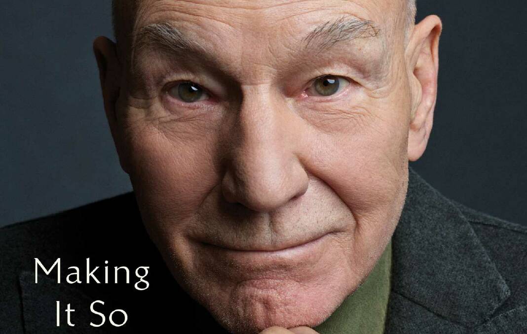 The cover of Patrick Stewart's "Making It So: A Memoir". Picture supplied