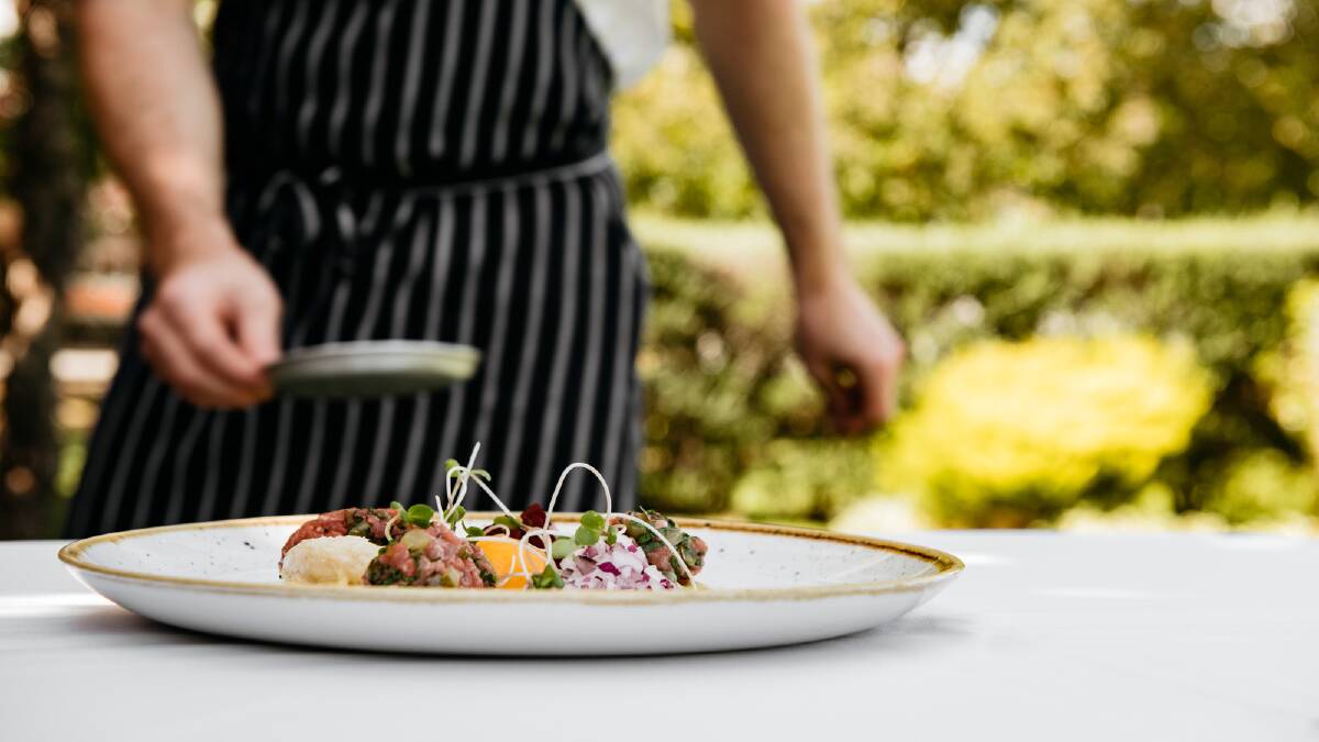 TASTY MATCH: Food is always a big part of enjoying wine in SA's wine regions such as at Vintners Bar and Grill. Photo courtesy Barossa Grape and Wine Association