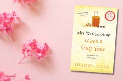 The cover of Mrs Winterbottom Takes a Gap Year by Joanna Nell. Picture supplied