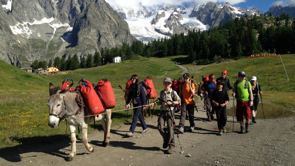 STEPPING OUT: Multi generational walks in the European Alps