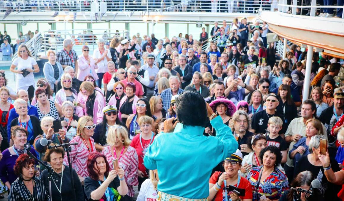 SHAKE THOSE HIPS: Elvis artists wow the crowd