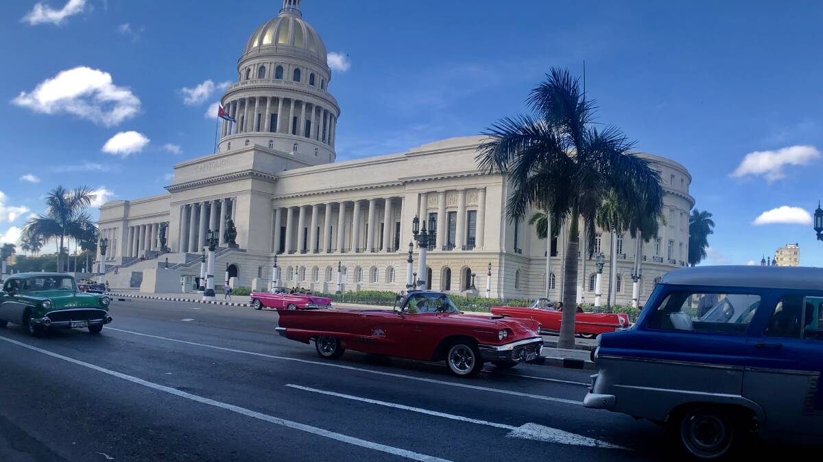 PROMOTED TO GLORY: The most outstanding restoration is the former Congress building, now the incomparable gold-leaf domed Capitolio de Cuba in city's centre.
