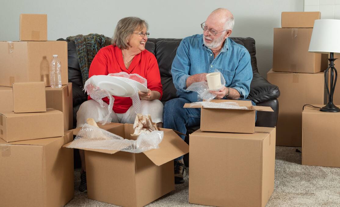 What to take, what to leave... downsizing comes with many decisions. Picture Shutterstock