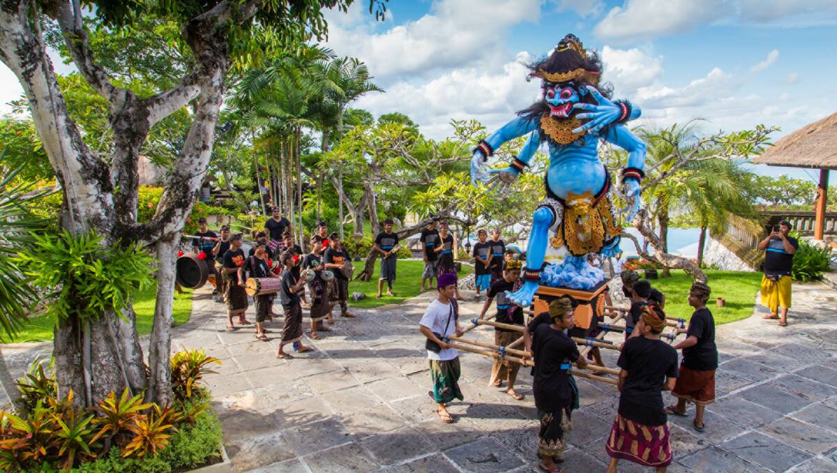 BEFORE THE CALM: Watch the local village’s ogoh-ogoh parade on Nyepi Eve, one day before Bali's Silent Day..
