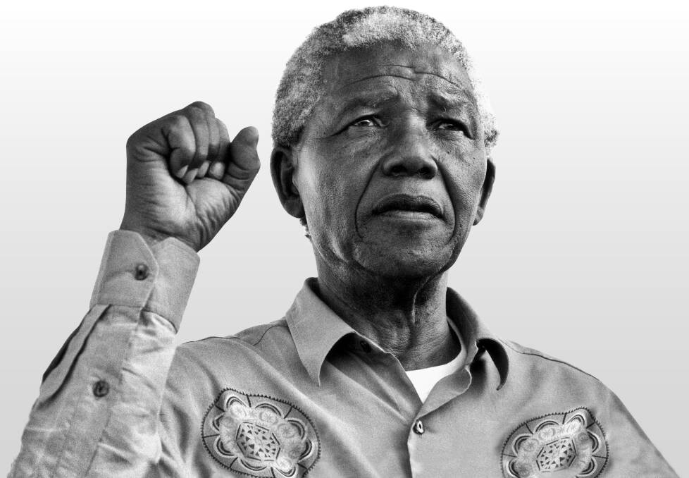 INSPIRATIONAL: Nelson Mandela. Photo: Keith Bernstein