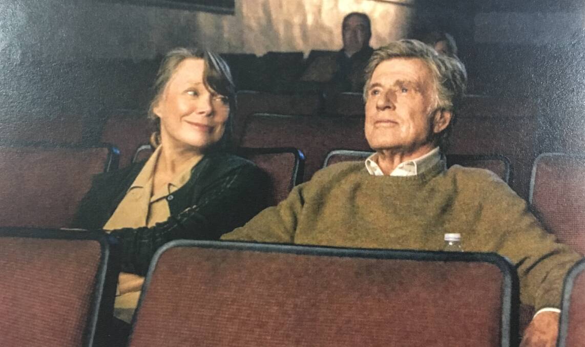 NEW FILM: Robert Redford and Sissy Spacek in a scene from The Old Man and the Gun.