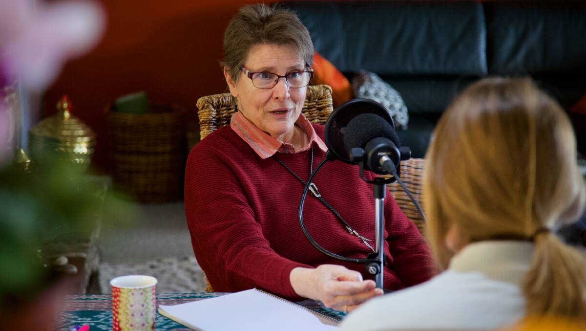 Margaret shares her experiences for the new podcast series.
