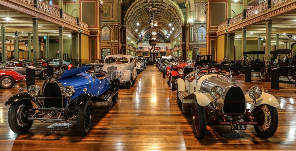 DRIVE-IN: Melbourne's Royal Exhibition Building will be packed with vehicles - old and new - inside and out, for the 10th Motorclassica event next month. 