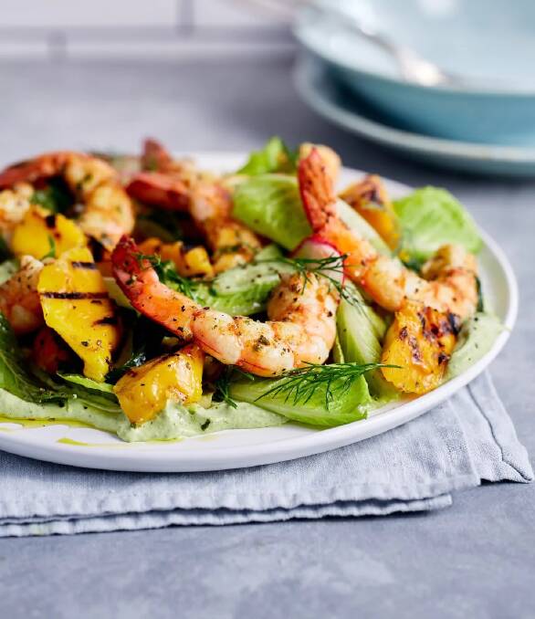 Prawns and mangoes offer a perfect taste of summer. Picture supplied